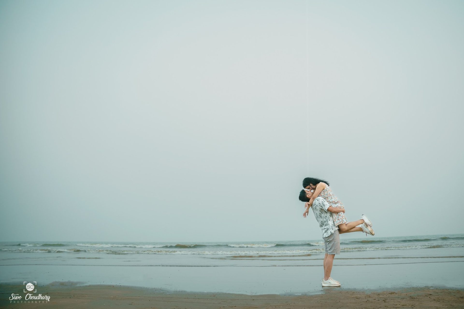 Wedding photographer in Siliguri – pre-wedding beach shoot – Suvo Choudhury