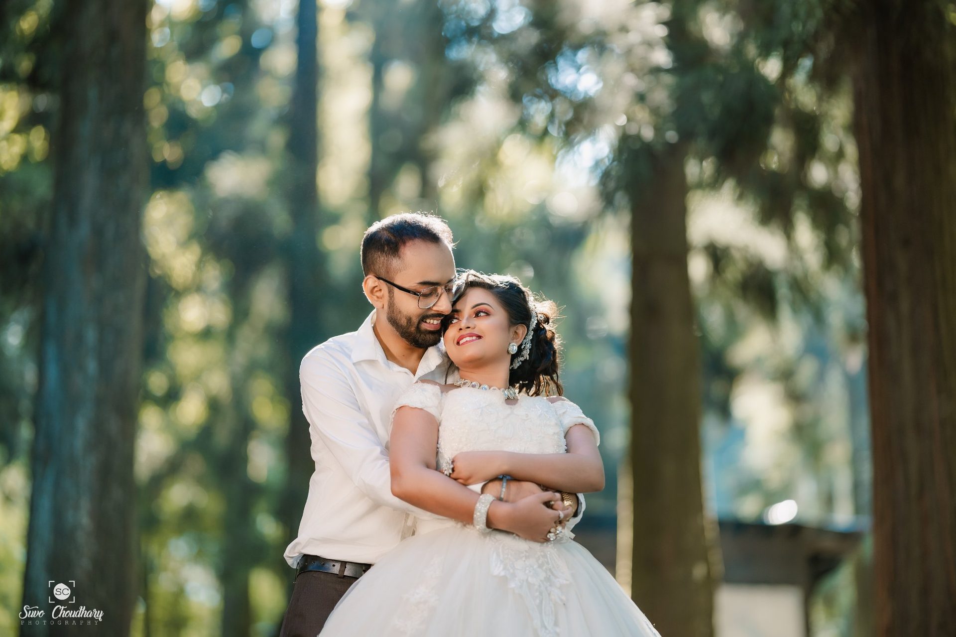 Wedding photographer in Siliguri – pre-wedding forest Darjeeling – Suvo Weddings