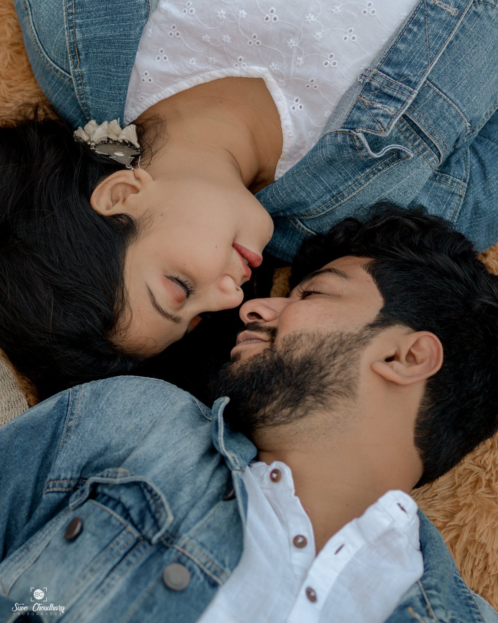 Wedding photographer in Siliguri – intimate pre-wedding portrait – Suvo Choudhury