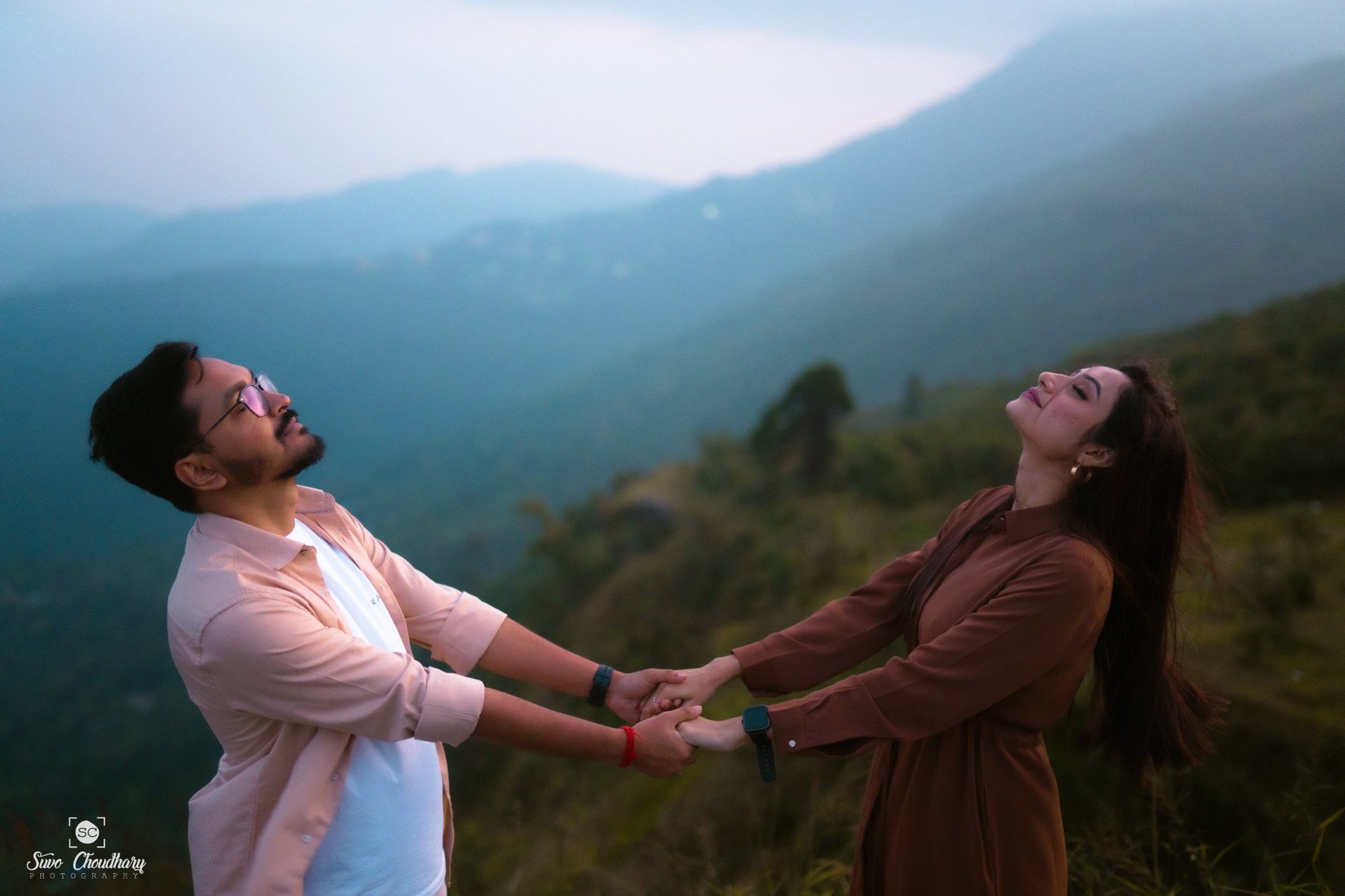 Wedding photographer in Siliguri – pre-wedding mountain North Bengal – Suvo Choudhury